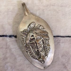 Spoon pendent w/Indian